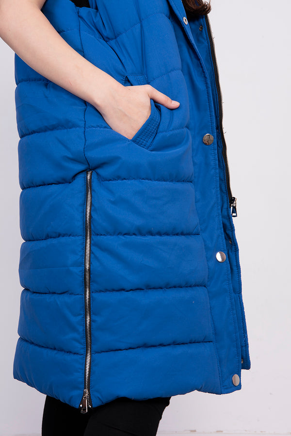 Royal Longline Hooded Puffer Gilet