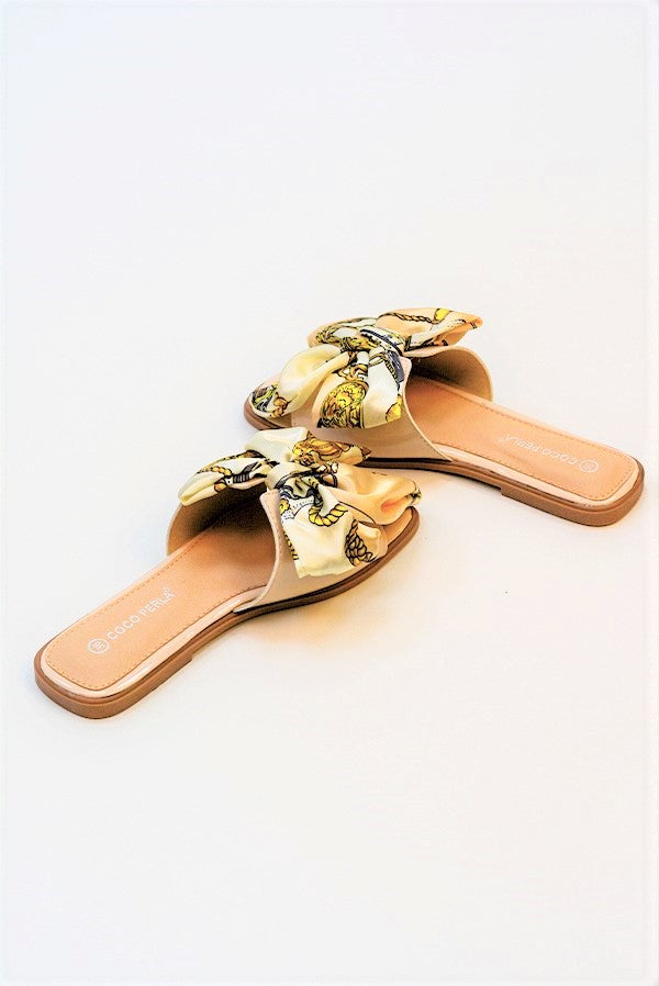 Blush Satin Ribbon Sandals