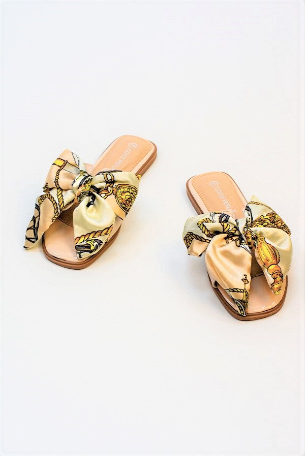 Blush Satin Ribbon Sandals