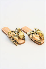 Blush Satin Ribbon Sandals