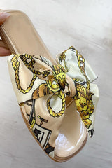 Blush Satin Ribbon Sandals