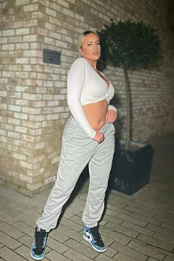 Light Grey Oversized Joggers