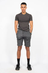 Charcaol Zip Pocket Shorts 