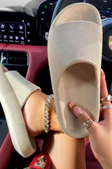 Nude Chunky Rubber Slider