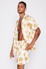 Yellow Rose Printed Set 