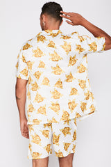 Yellow Rose Printed Set 