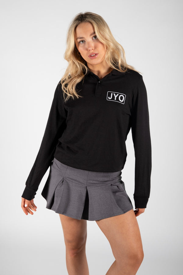 JYO Logo Long Sleeve Polo Shirt