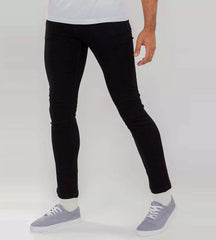 Mens Black Skinny Fit Basic Jean
