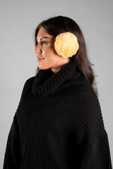 Mustard Faux Fur Ear Muffs