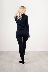 Navy Boss Lady Customized Tracksuit