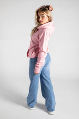 Pastel Pink Oversized Hoodie