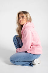 Pastel Pink Oversized Hoodie