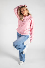 Pastel Pink Oversized Hoodie