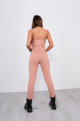 Nude Jersey Cami Scoop Neck Jumpsuit