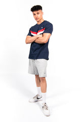 Navy With Grey Wilson Cotton Pyjama Set