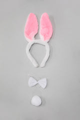 Pink And White Bunny Set 