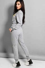 Grey COCO 5 Print Lounge Set
