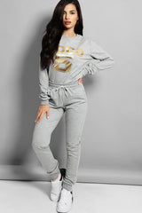 Grey COCO 5 Print Lounge Set