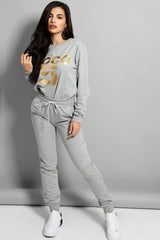 Grey COCO 5 Print Lounge Set