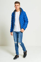 Mens Denim Knee Ripped Skinny Fit Jeans