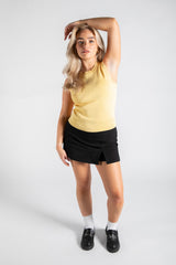 Yellow Halter Neck Vest Top 